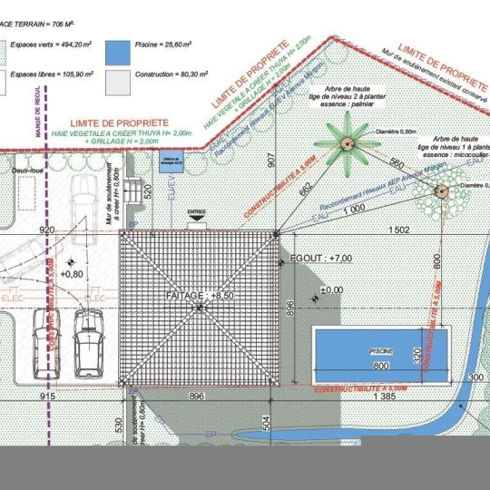  Annonces GRASSE : Terrain | CANNES (06400) | 706 m2 | 595 000 € 